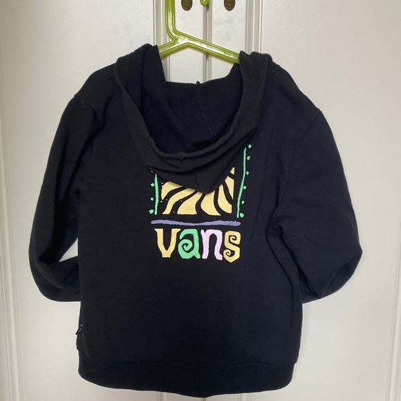 VANS KIDS FULL ZIP HOODED SWEATSHIRT . - Picture 2 of 11